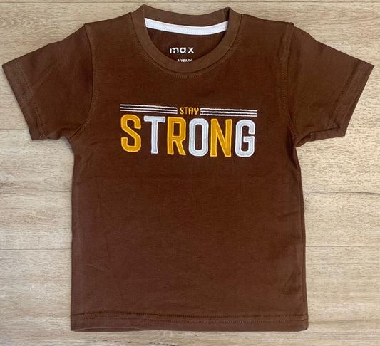 STAY STRONG BOY'S T-SHIRT.