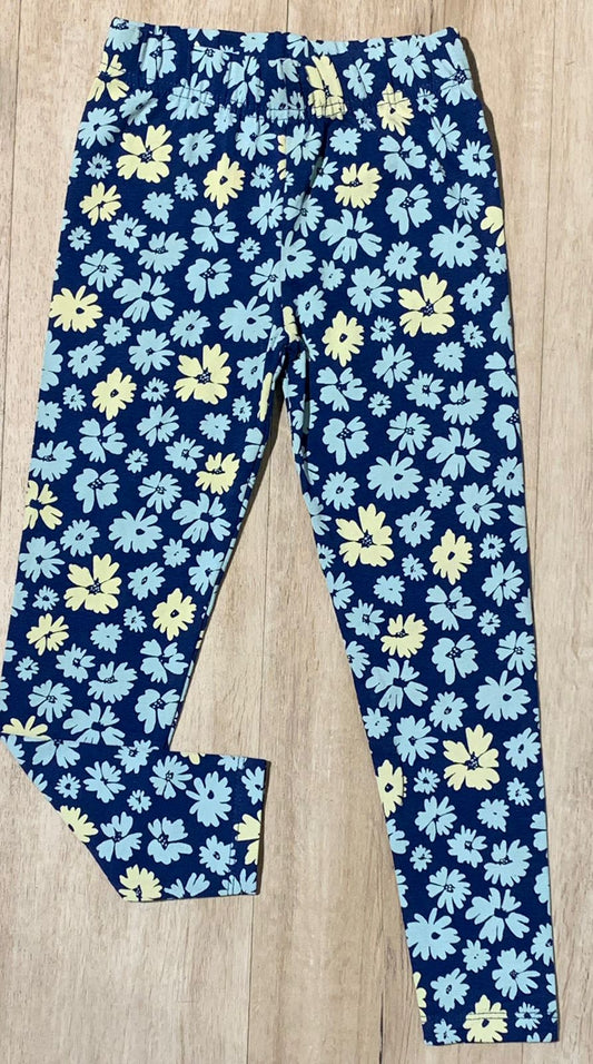 Big Floral Printed Leggings