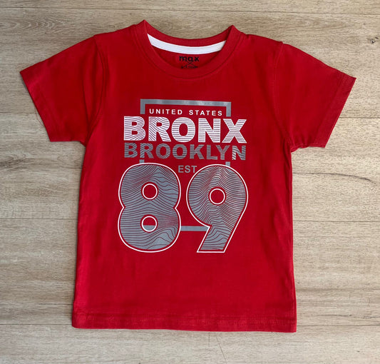 BRONX BROOKLYN EST 89 BOYS T-SHIRT