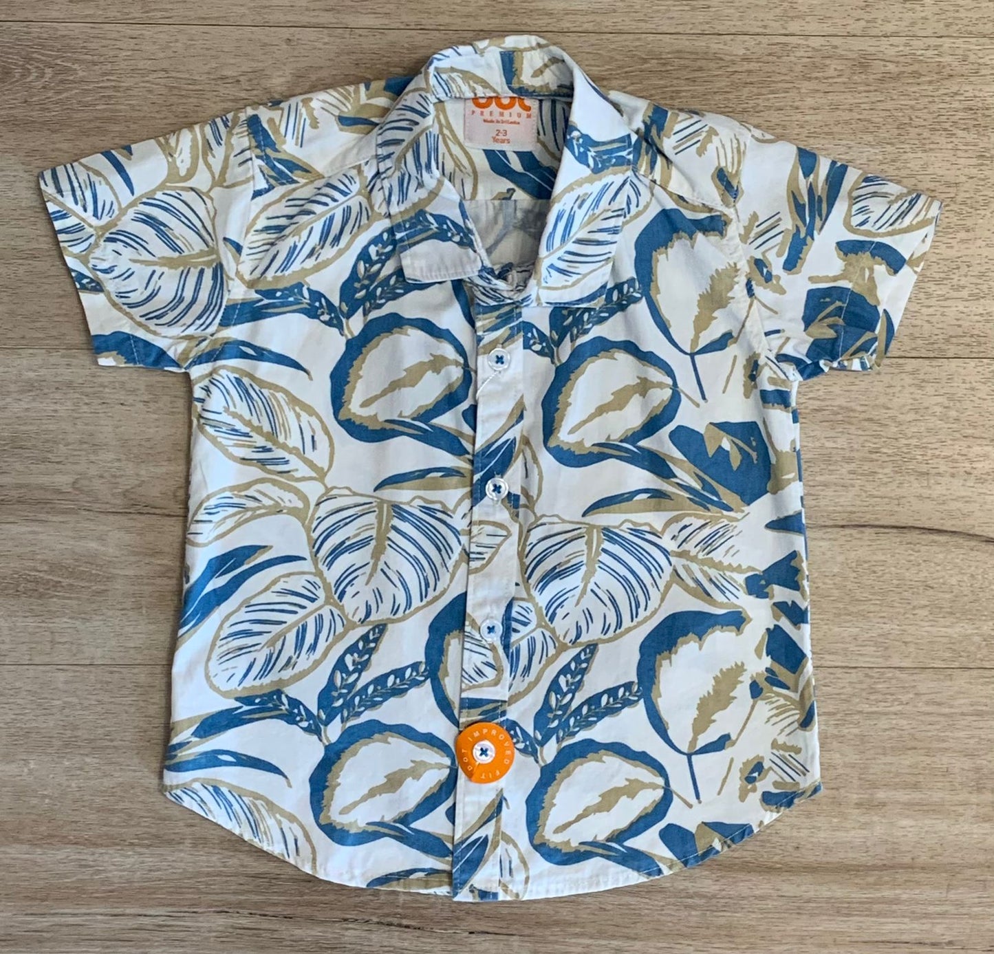 Casual Wear Printed Cuban Collar  Shirt