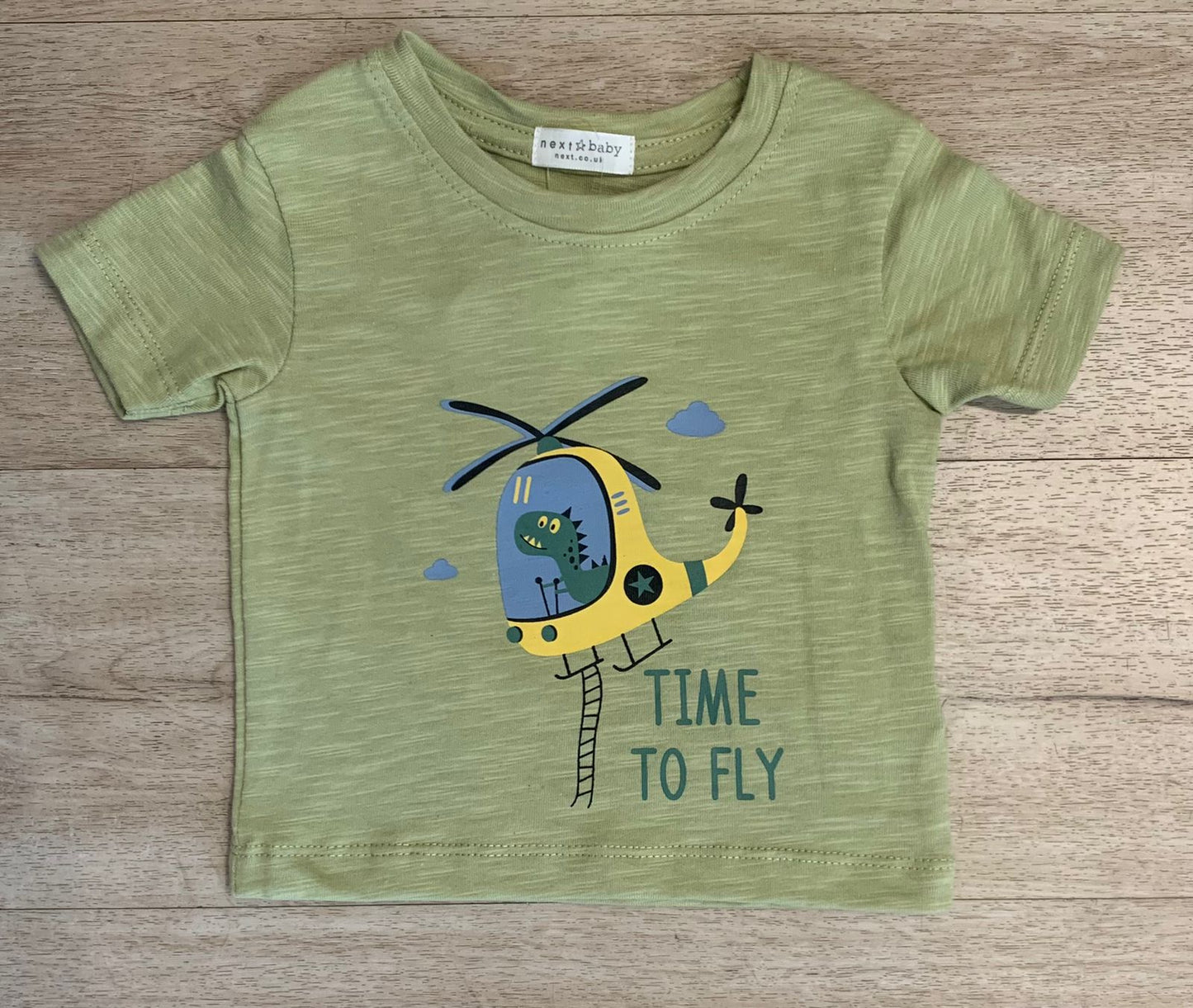 Time to Fly" boys' T-shirt.