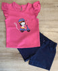 GIRLS SUMMER CASUAL STYLISH SHORT SET.