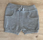 RIBBED DRAWSTRING POCKET SWEAT SHORTS