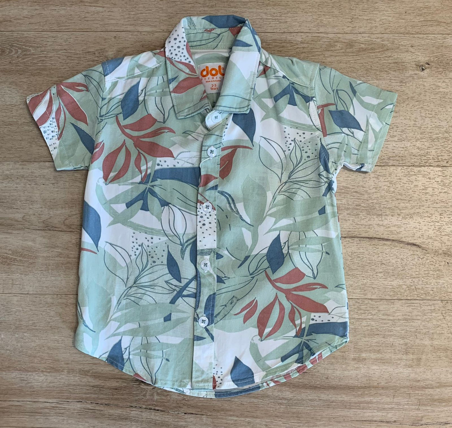 Floral Print Short Sleeve Shirts