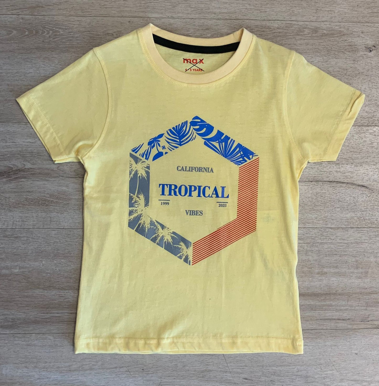 CALIFORNIA TROPICAL VIBES BOY'S T-SHIRT